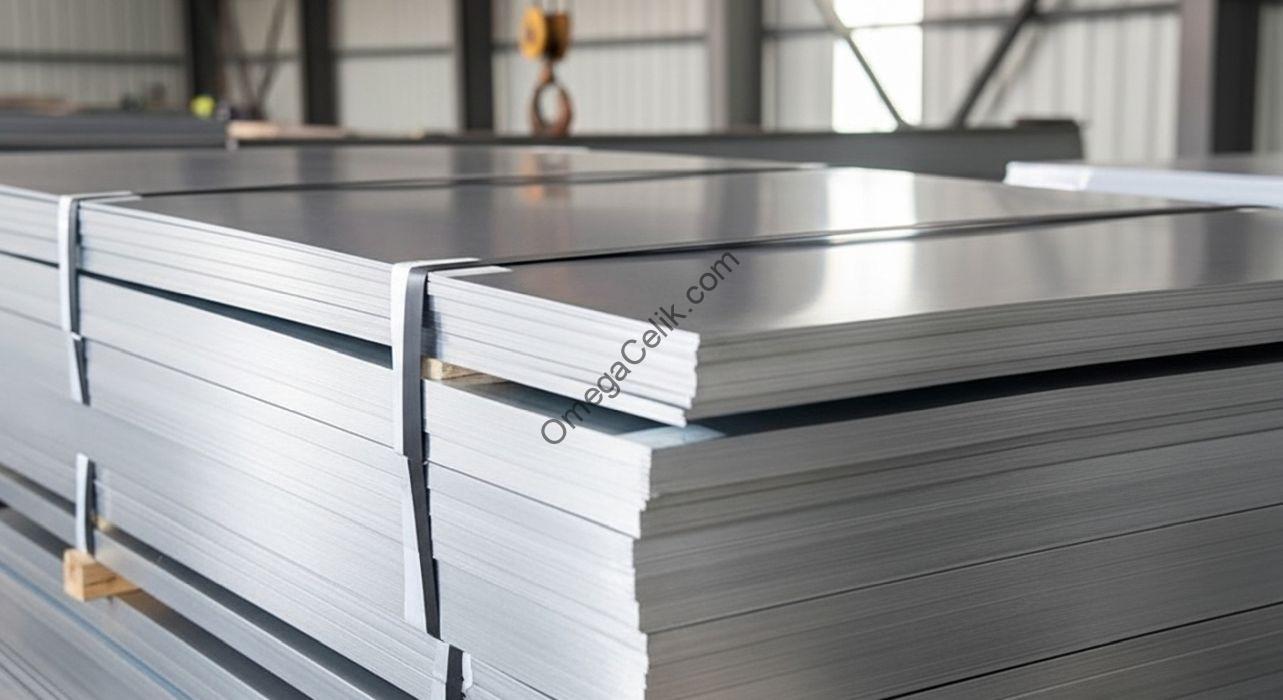 Asitleme işlemi sonrası pürüzsüz yüzeye sahip HRP sac