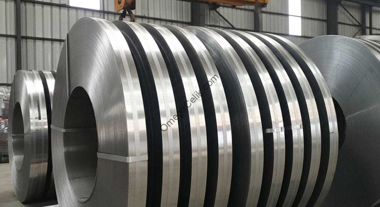 Farklı ebatlarda çelik çember rulo sac