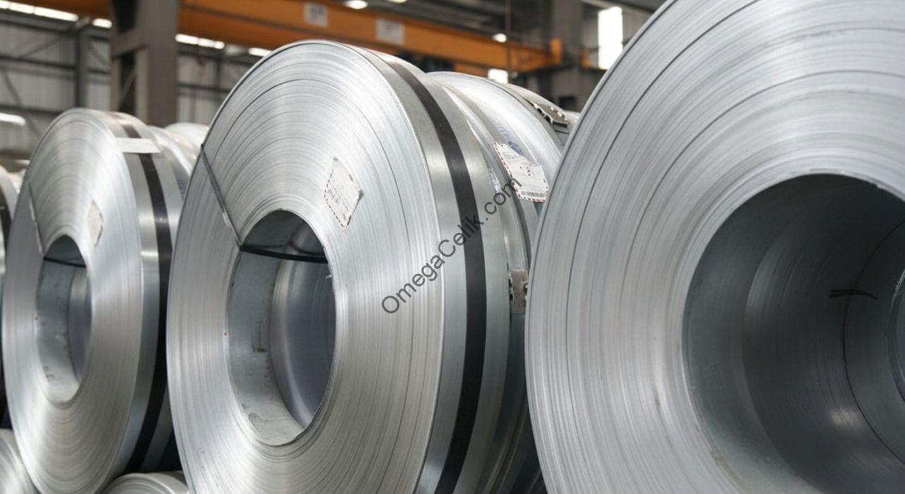Çember çeliği olarak kullanılan galvanizli bant