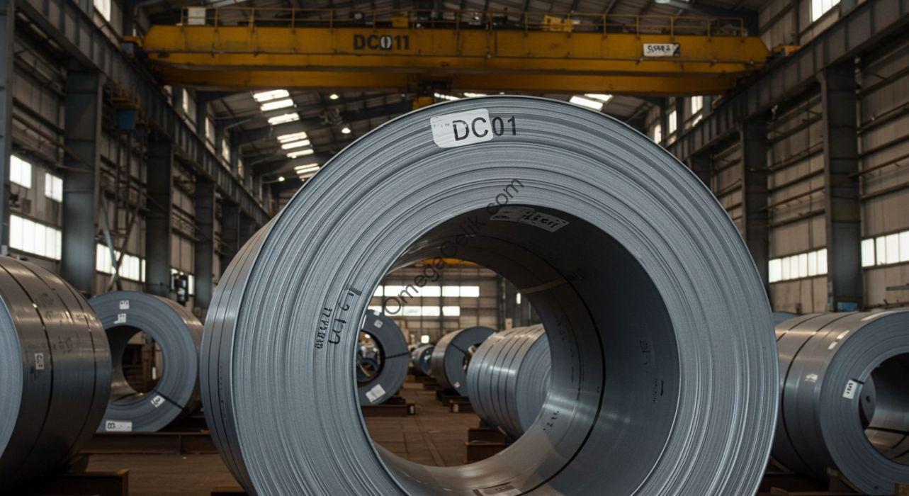 Stoktan teslim DC01 kalite çelik sac ruloları ve güncel fiyatları