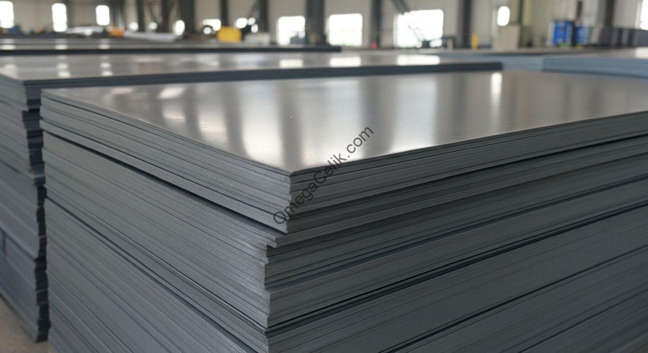 Sıcak, soğuk, galvanizli ve HRP gibi farklı Erdemir sac çeşitleri