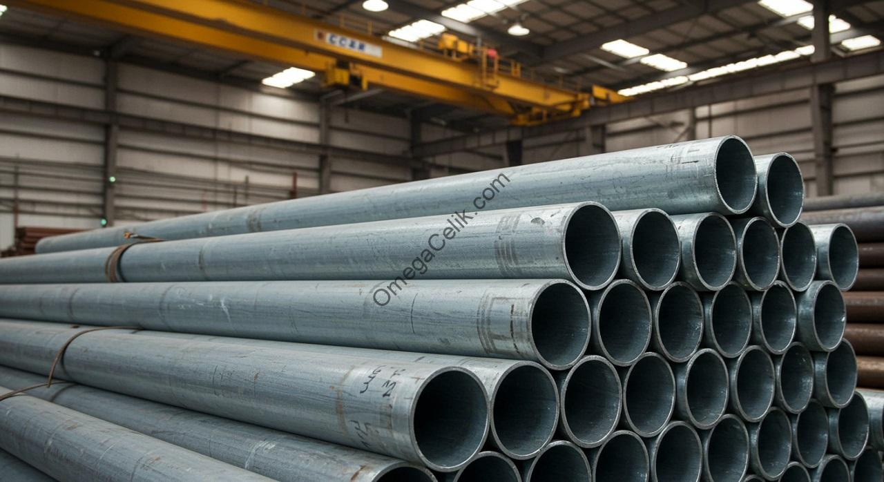 Galvanizli Boru Fiyat Listesi 1 Farklı ebatlarda galvanizli boru ve güncel fiyat listesi