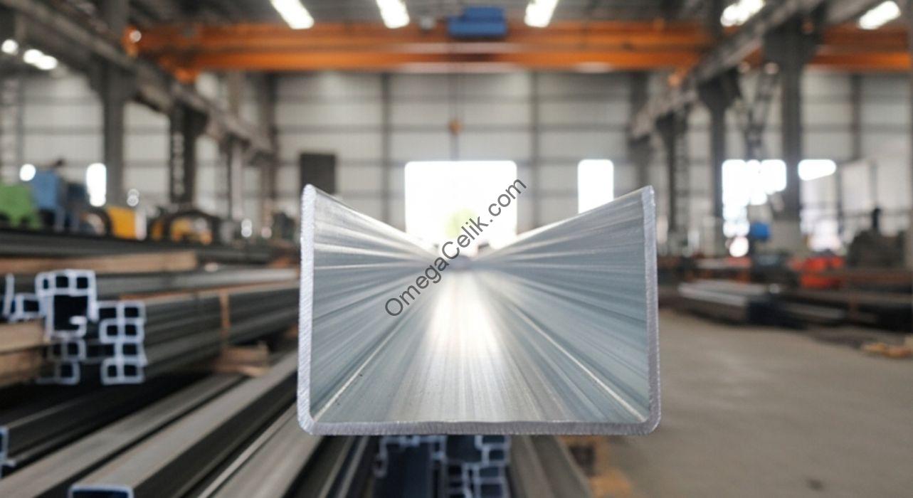 Farklı ebat ve kalitede galvanizli C profiller