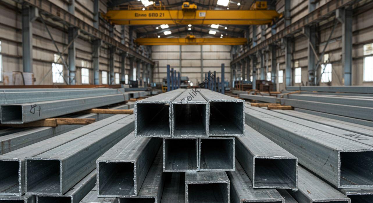 Galvanizli Kutu Profil Fiyatları 1 Farklı ebat ve kalitede galvanizli kutu profiller