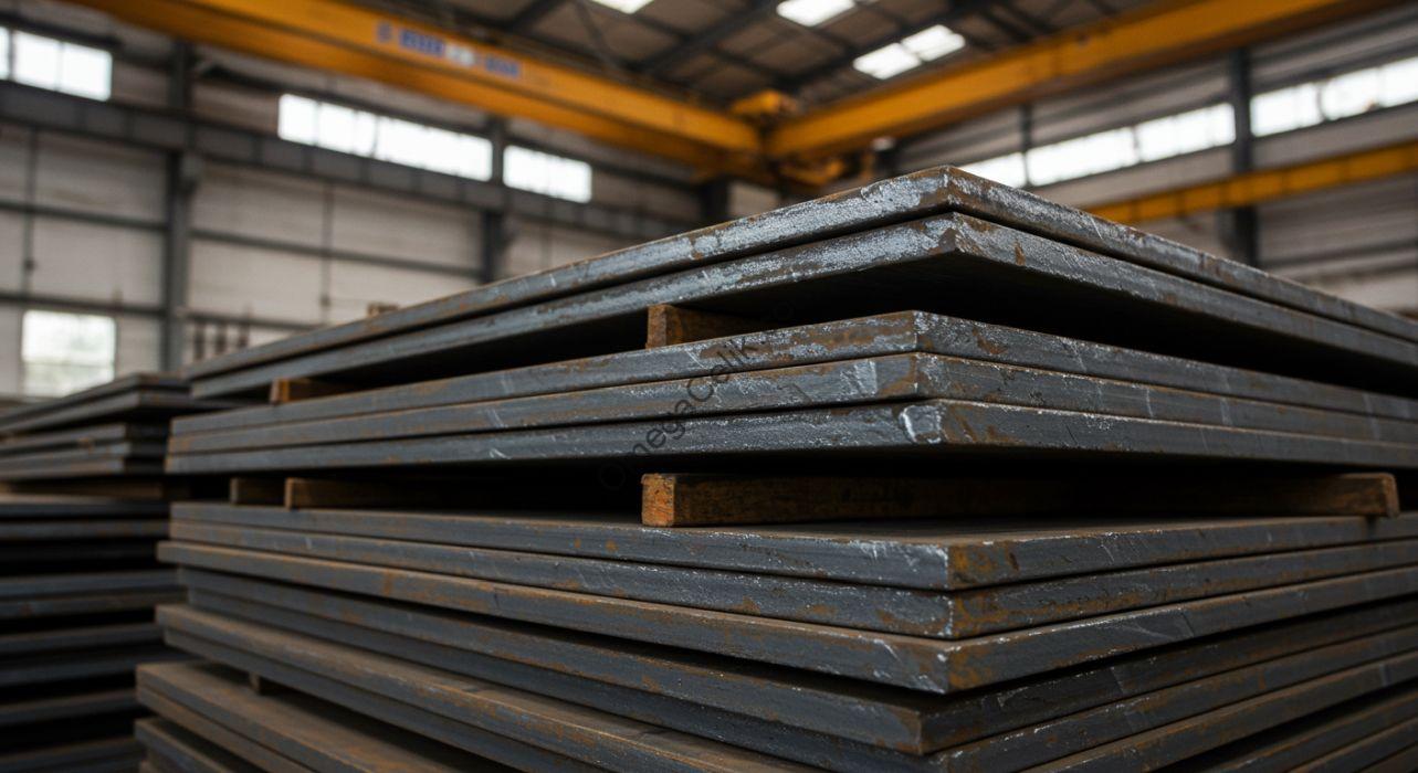 Farklı kalite ve yüzey işlemlerine sahip kalın sac plakalar