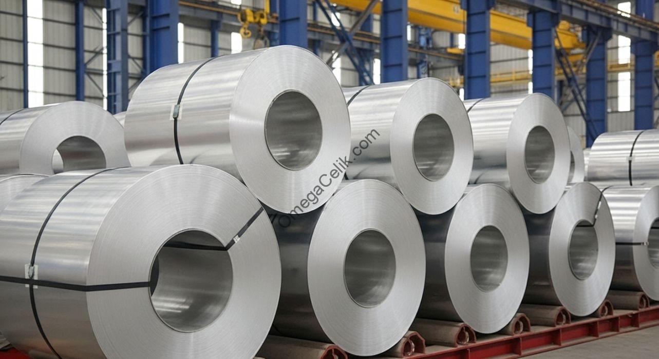 Farklı ebatlarda DKP ve Galvanizli saclar