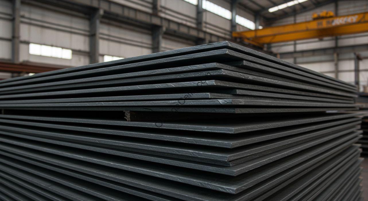 Farklı kalite sınıflarına sahip siyah sac levhalar