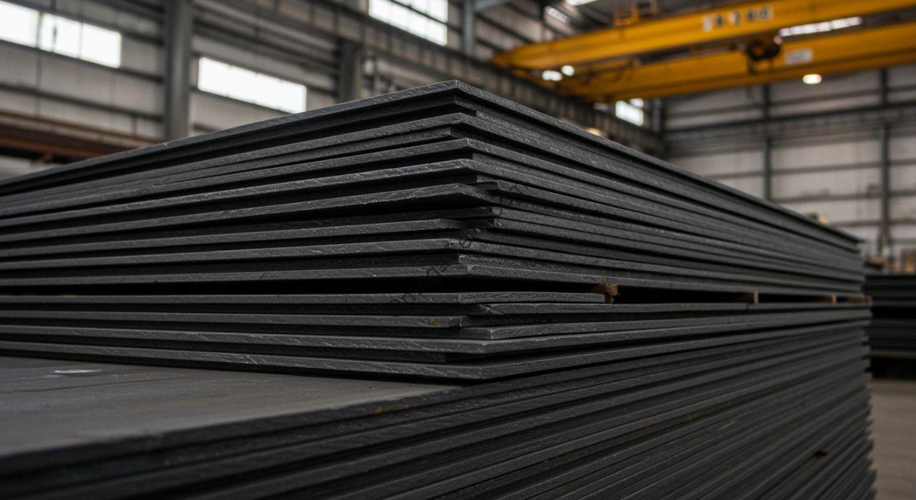 Sıcak haddeleme işlemi ile üretilen siyah sac rulosu